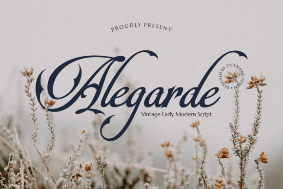Alegarde: The Gothic-Inspired Script with Elegant Style
