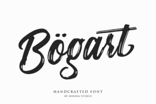 Bogart Font: A Fresh Take on Brush Script Typography