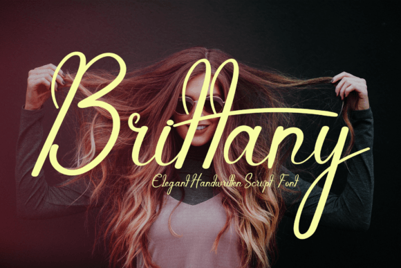 Brittany: The Script Font for Elegant Branding