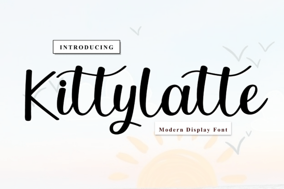 Exploring Kittylatte: The Artisanal Script Font