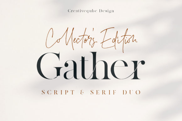 Gather Collector's Edition: A Duo That Elevates Any Design