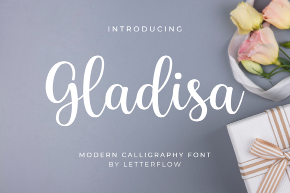 Gladisa: A Script Font for Elegant Modern Branding