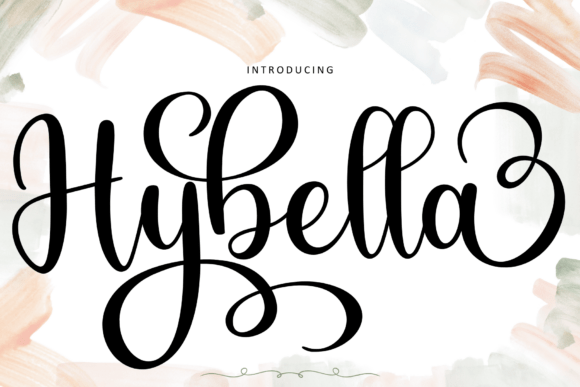 Hybella: A Script Font That Commands Attention