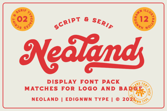 Neoland: A Bold Trio for Modern Branding