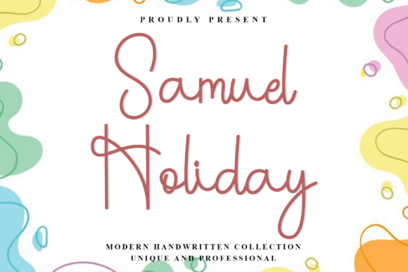 Samuel Holiday: A Signature Font for Modern Branding