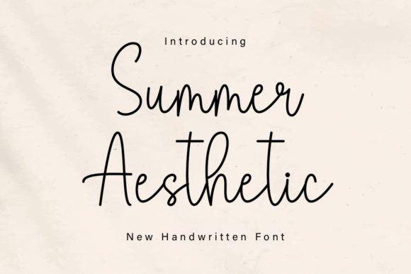 Summer Aesthetic: More Than Just a Font