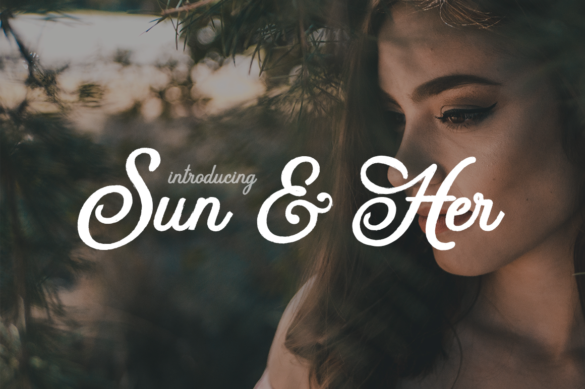Sun & Her: A Fresh Take on the Modern Script Font