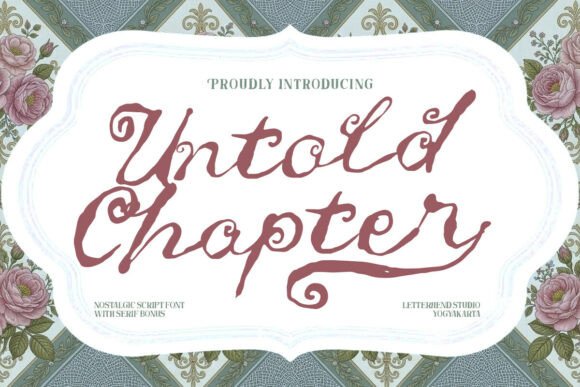Untold Chapter: A Font That Feels Like a Handwritten Letter