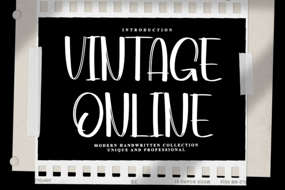 Vintage Online: The Artisan Script for Modern Brands