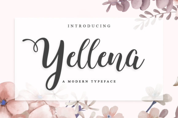 Yellena: The Elegant Script for a Handwritten Touch